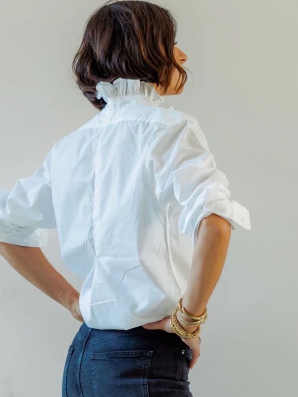 KMJ - Quarantina Top - Size XS- White - Picture 2 of 11